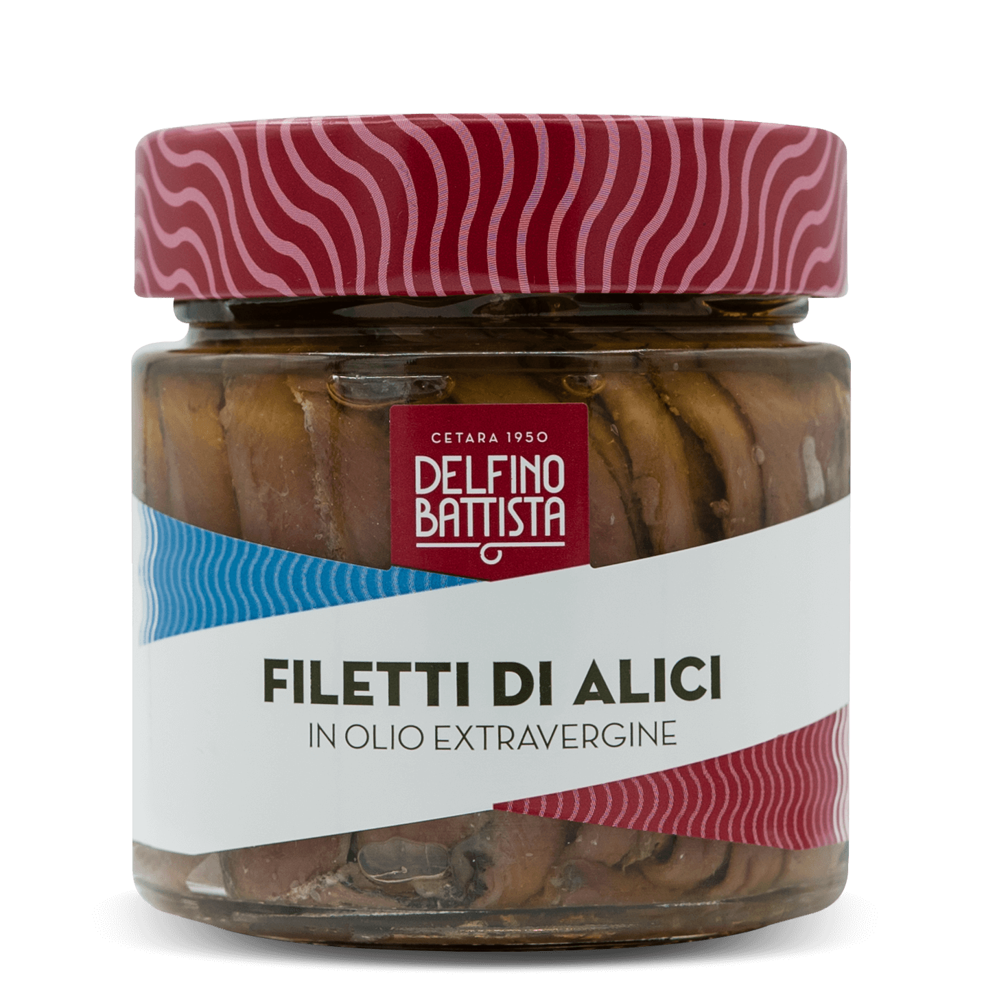 Filetti di alici in olio extravergine di oliva